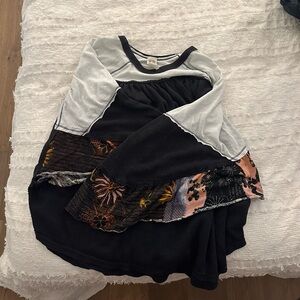 Slightly worn Free people shirt